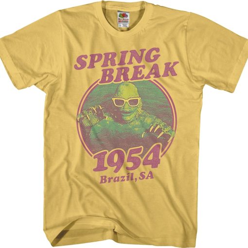 Spring Break 1954 Creature From The Black Lagoon T-Shirt