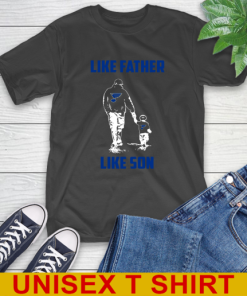 St.Louis Blues NHL Hockey Like Father Like Son Sports T-Shirt