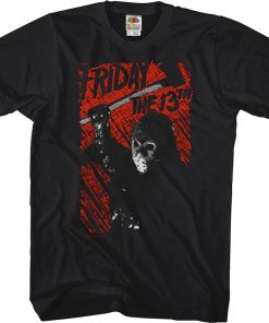 Swinging Ax Friday the 13th T-Shirt