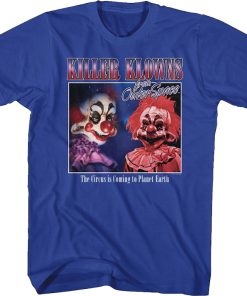 The Circus Is Coming Killer Klowns From Outer Space T-Shirt
