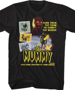 The Mummy Poster Hammer Films T-Shirt