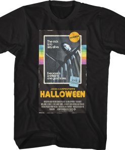 VHS Box Art Halloween T-Shirt