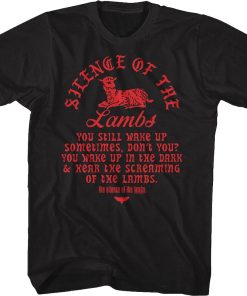 Wake Up in the Dark Silence of the Lambs T-Shirt