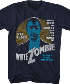 White Zombie Poster Bela Lugosi T-Shirt