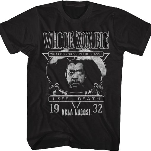 White Zombie What Do You See In The Glass Bela Lugosi T-Shirt
