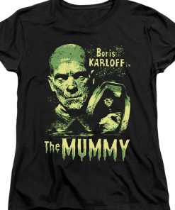 Womens Boris Karloff The Mummy Shirt