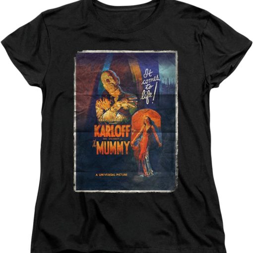 Womens Movie Poster The Mummy Shirt