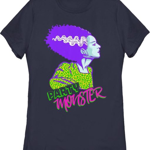 Womens Party Monster Bride Of Frankenstein Shirt