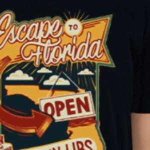 escape florida lockdown tour shirt