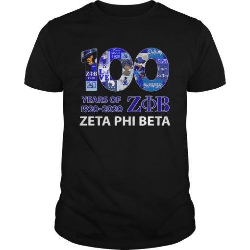 100 Years Of 19202020 ZOB Zeta Phi Beta shirt
