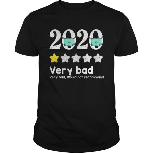 2020 Review1 Star Very bad year would not recommend shirt