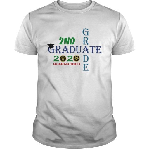 2nd Graduate grade 2020 quarantined shirt
