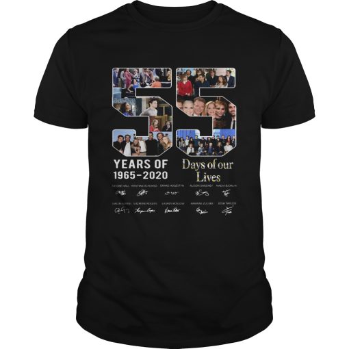 55 Years of Days Of Our Lives 2020 shirt