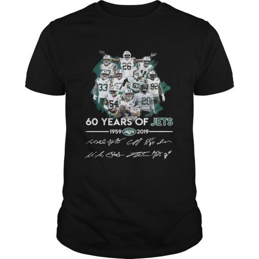 60 years of Jets 19592019 signature shirt