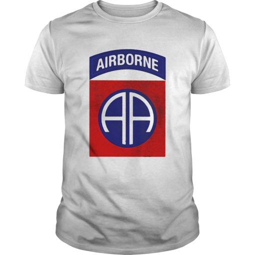 82nd AIRBORNE DIVISION Military Logo shirt