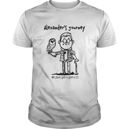 Alexanders Journey Dum Spiro Spero shirt