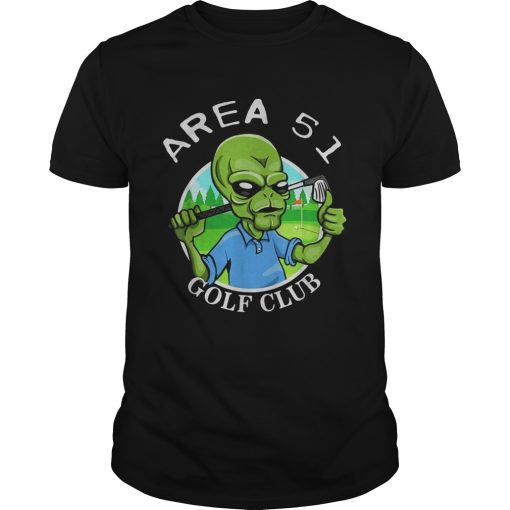 Area 51 golf club shirt