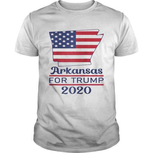 Arkansas for donald trump 2020 flag shirt