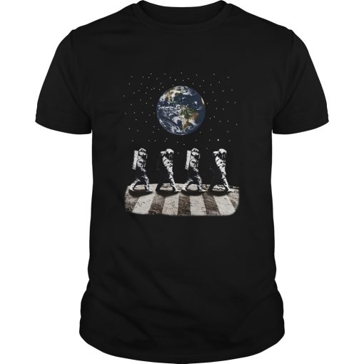 Astronaut The Beatles Abbey Road shirt