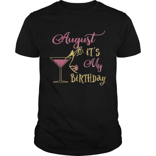 August Its My Birthday Diamond shirt