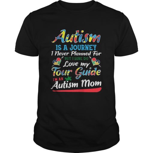 Autism Mom Awareness Shirt Autism Is A Journey shirt
