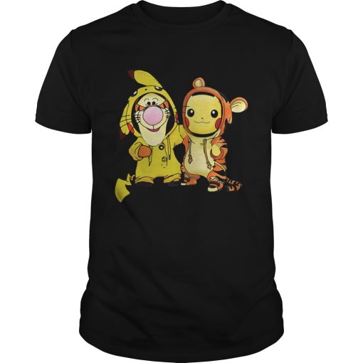 Baby Tigger and Pikachu shirt