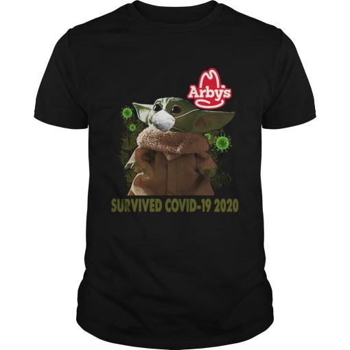 Baby Yoda Arbys Survived Covid 19 2020 shirt
