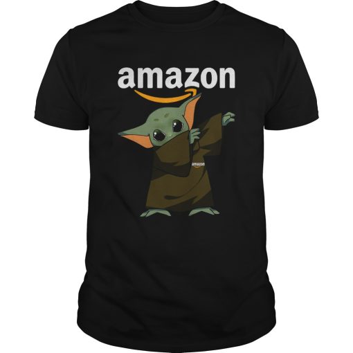 Baby Yoda Dabbing Amazon shirt
