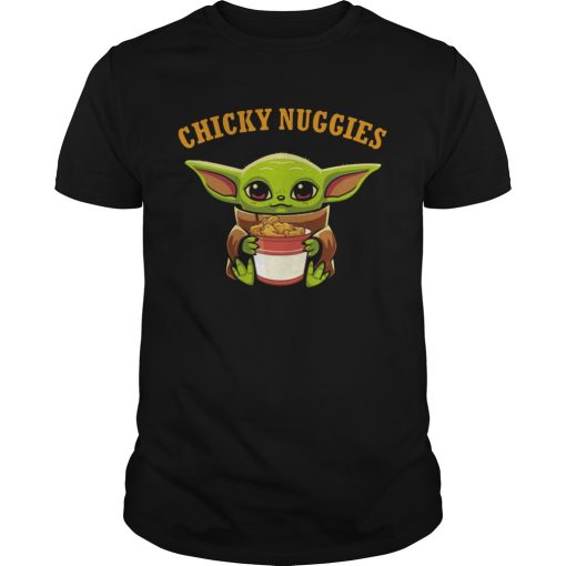 Baby Yoda chicky nuggies shirt
