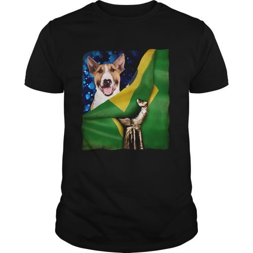 Bandeira do Brasil Bull Terrier shirt