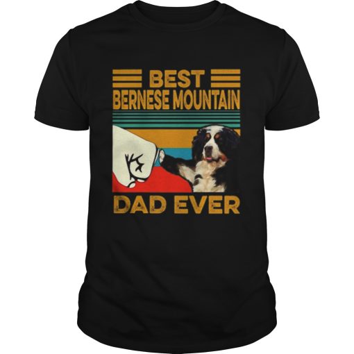 Best Bernese Mountain Dad ever vintage shirt
