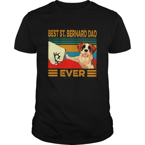 Best StBernard Dad ever vintage shirt
