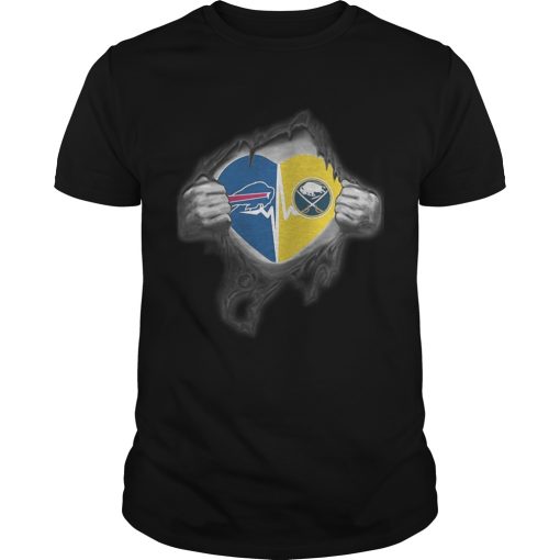 Bills Sabres Its in my heart inside me shirt
