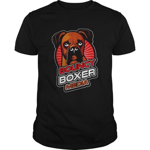 Boxer Dogs Bouncy Boxer Media shirt