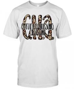 CNA Leopard Art Word T-Shirt