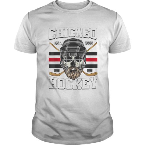 Chicago Ice Hockey Est 1928 Bearded Skull shirt