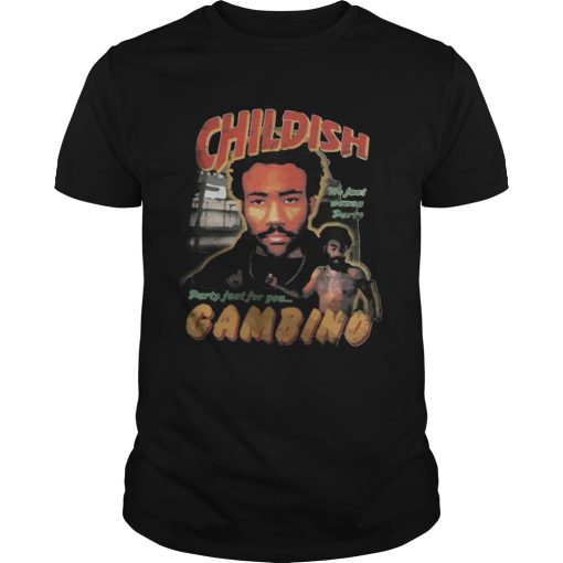 Childish Gambino Party Just For Pets shirt
