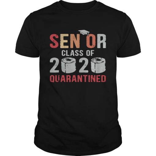 Class Of 2020 Quarantined Seniors Flu shirt
