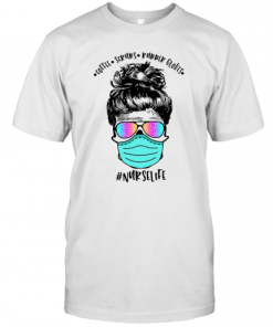 Coffee Scrubs Rubber Gloves #Nurselife T-Shirt
