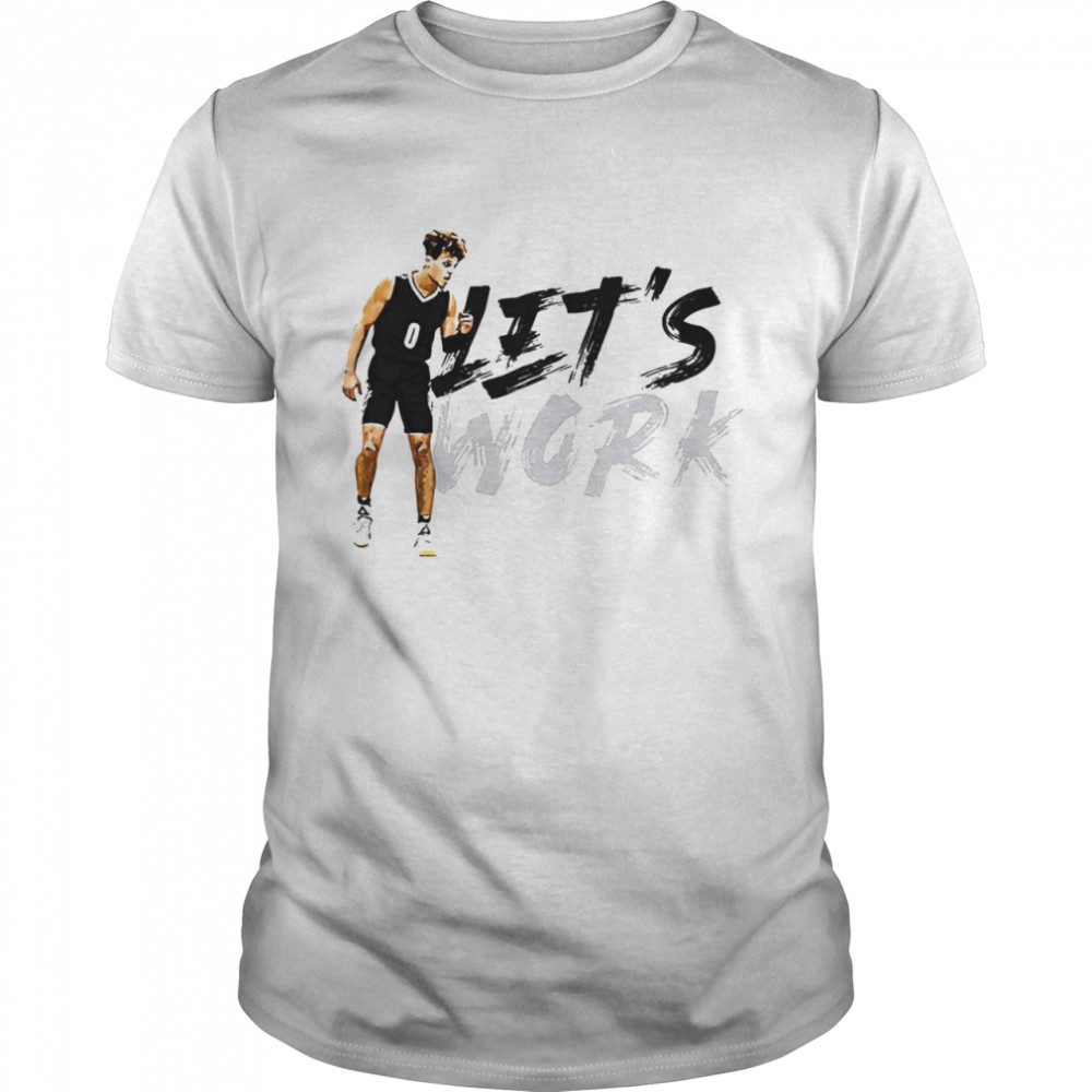 Colin Rodrigues Let’s Work shirt Colin Rodrigues Let’s Work shirt