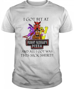 I got bit a Freddy Fazbear’s Pizza and all I got was this sick shirt