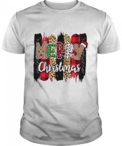 Leopard Merry Christmas Sweater T-shirt