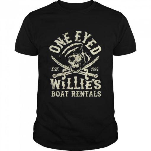One eyed willie’s boat rentals shirt