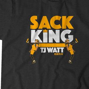SACK KING Steel City has more sacks single season T J Watt Shirt