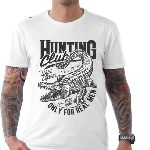 Safari Hunting Club Aligator Shirt