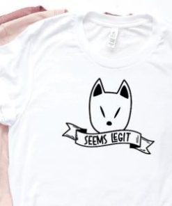 Seems Legit amazing animal Shirt 2