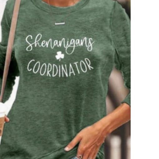 Shenanigans Coordinator clover Shirt