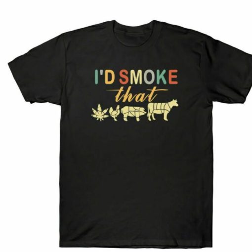 Short I_d Men_s Sleeve Weed Truekool Smoke Shirt