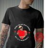 Skeleton Red Heart Valentine’s Day When you’re Dead inside Shirt