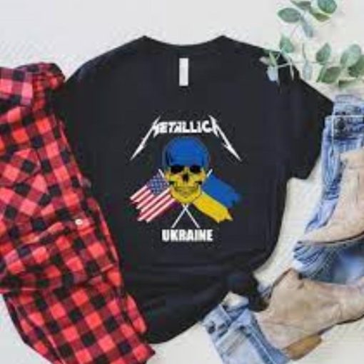 Skull Metallica Ukraine shirt